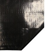 AMT black 6.1 oz. poly plus poultry house curtain