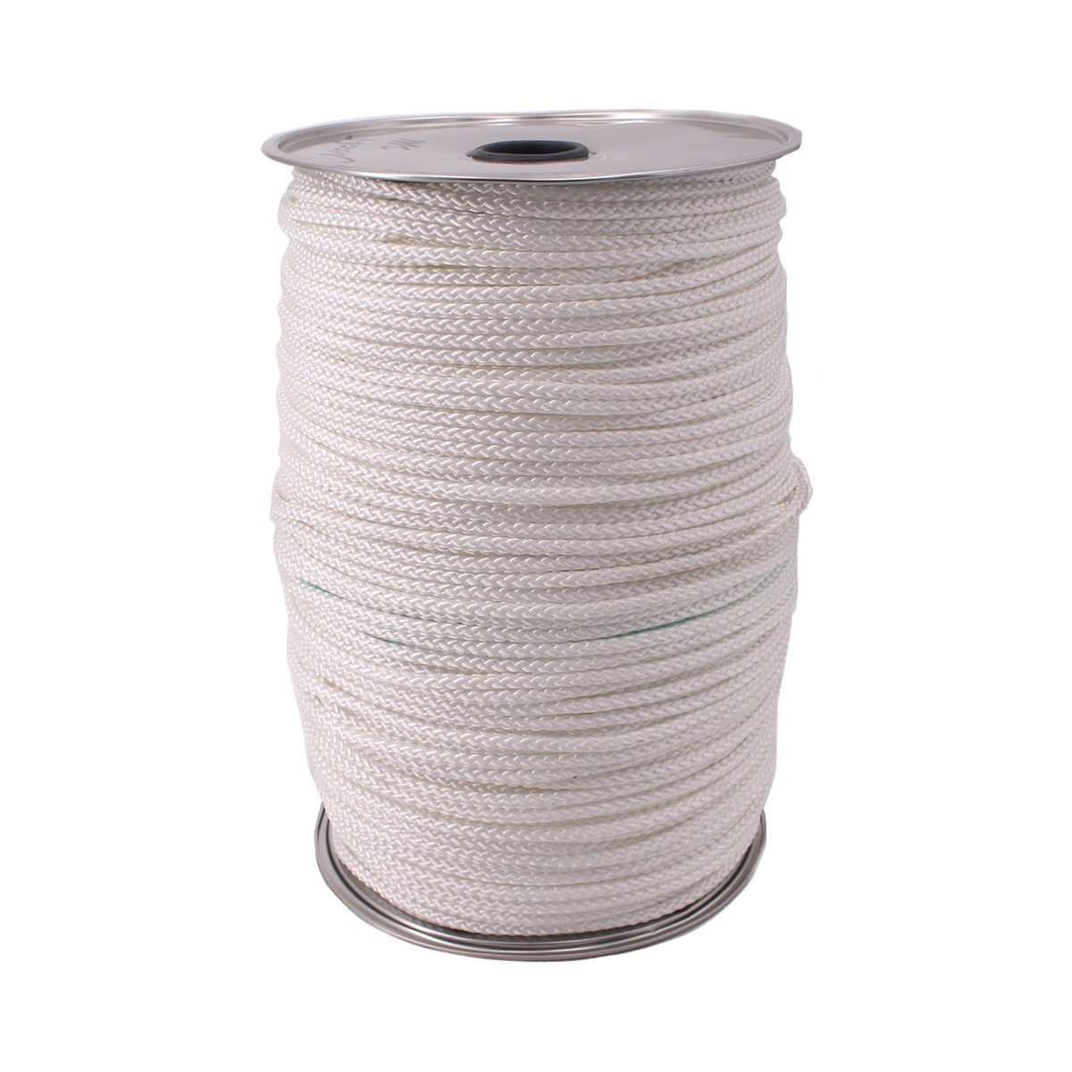 7/32" X 1000' polyester diamond braid cord on a durable masonite spool