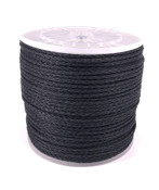 1/4" X 1000' black polypropylene UV treated ski rope
