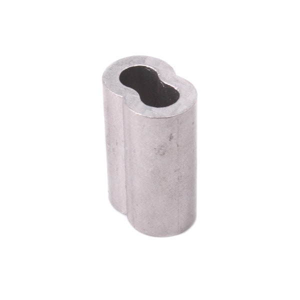 1/4" aluminum cable sleeve