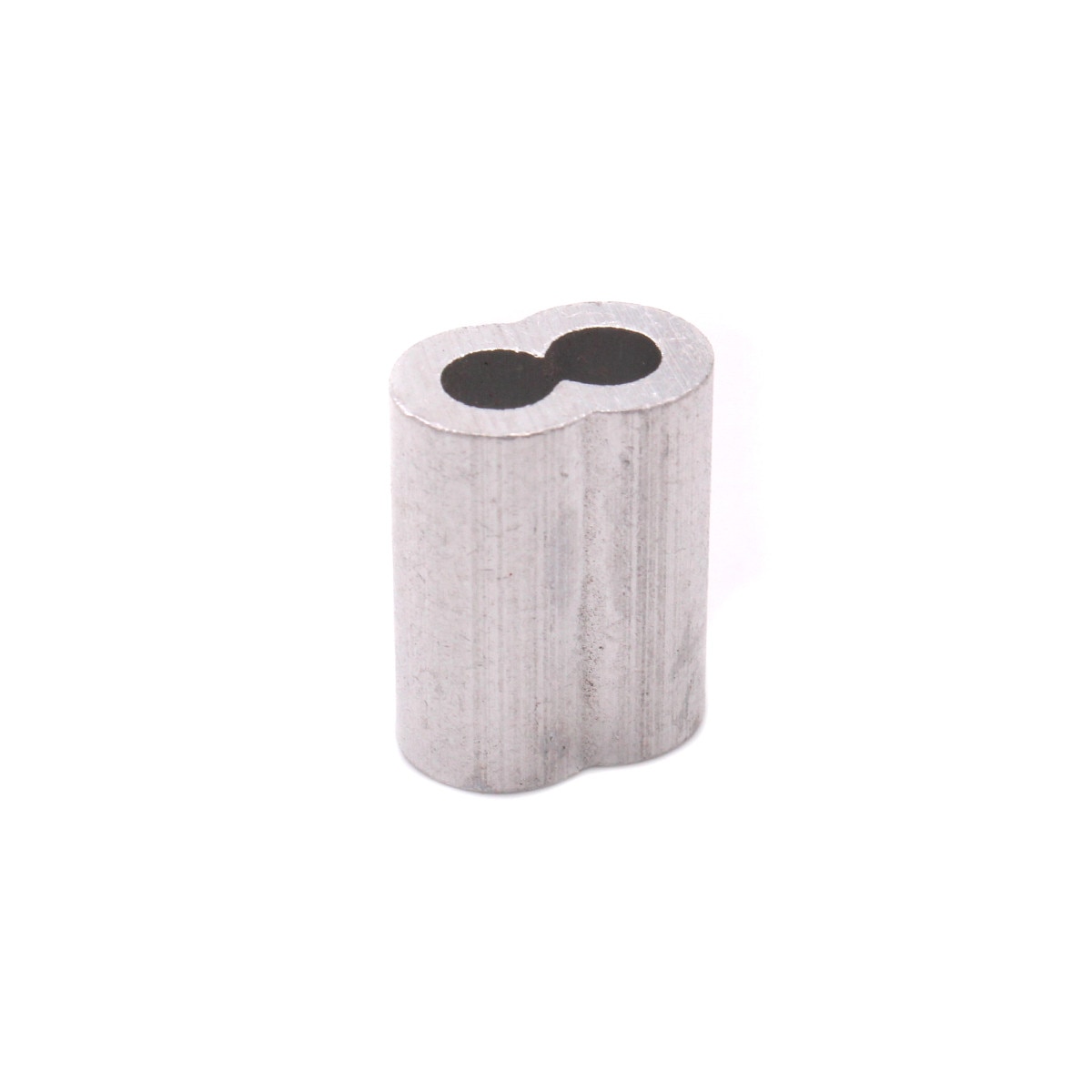 1/8" aluminum cable sleeve