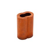3/16" copper cable sleeve