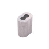 5/32" aluminum cable sleeve