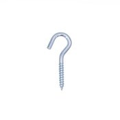 3/16" X 2 1/2" zinc plated screw hook