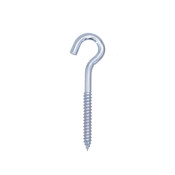 1/4" X 3 1/2" zinc plated screw hook
