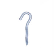 .268" X 3 1/2" zinc plated screw hook