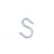 1 7/8" X .192" uneven brooder s-hook
