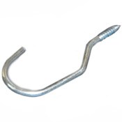 zinc plated bike hook and pipe hanger