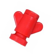 3/16" red azuma curtain thumb nut