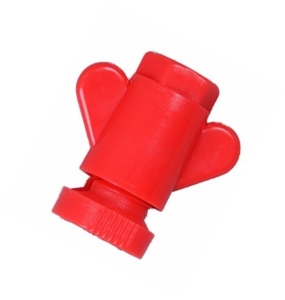 3/16" red azuma curtain thumb nut
