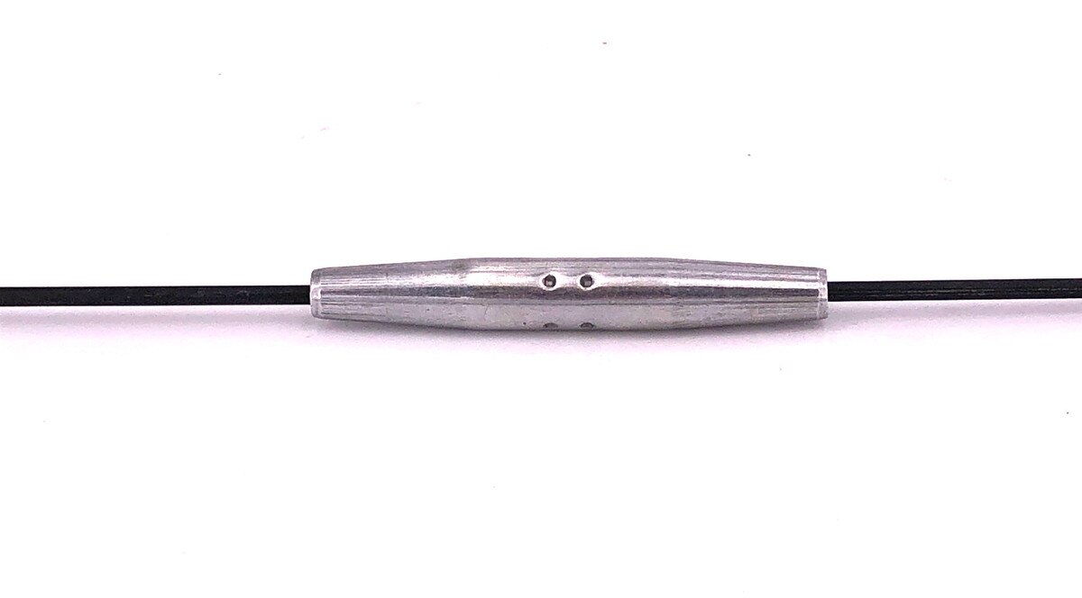 1/8" steel rod coupler