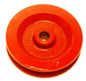 3 1/2" deep groove cast iron pulley sheave