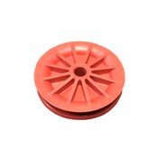 3 1/2" deep groove fiberglass composite pulley sheave