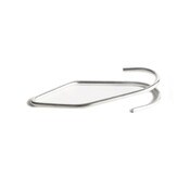Big dutchman style wire form feeder hanger for smooth tube pan feeders