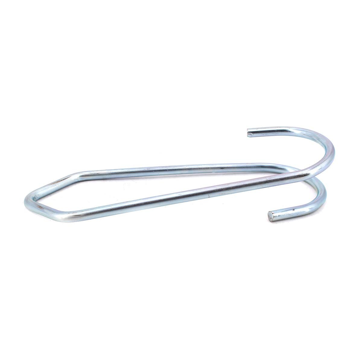 Wire form pipe hanger for turkey feeders that use a 2" feed tube