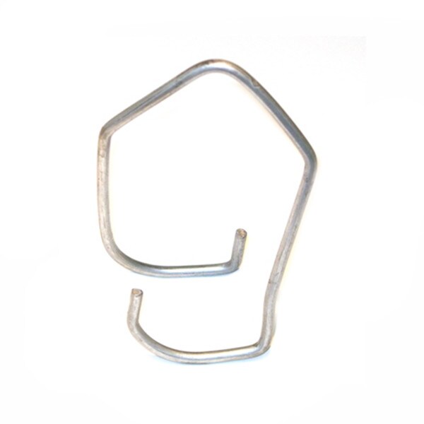 Cumberland style universal feeder hanger for ribbed tube pan feeders