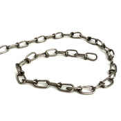 #1 Stainless steel double loop 100' chain