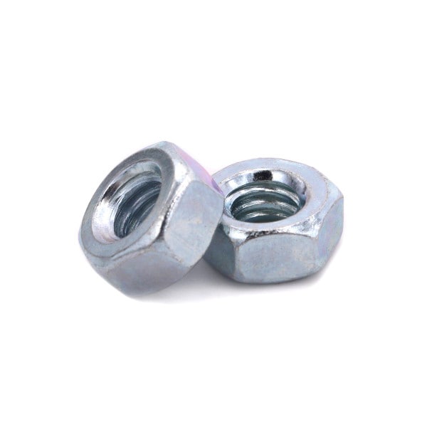 1/4" zinc plated nut