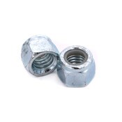 3/8-16" zinc plated nylon insert lock nut