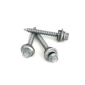 #9 X 1.5" wood screw with washer