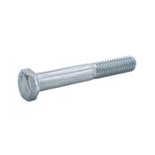 3/8-16" X 2.5" zinc plated hex head machine bolts