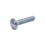 3/8-16" X 2" Zinc plated carriage bolt
