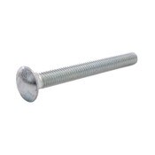 3/8 - 16" X 3 1/2" zinc plated carriage bolt
