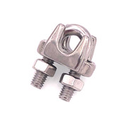 1/4" Stainless steel forged cable clamp
