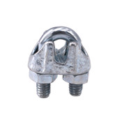 1/16" galvanized cable clamp