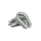 1/4" hot dipped galvanized cable thimble
