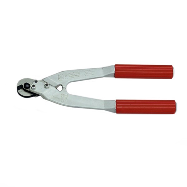felco c-9 cable cutter with red handle