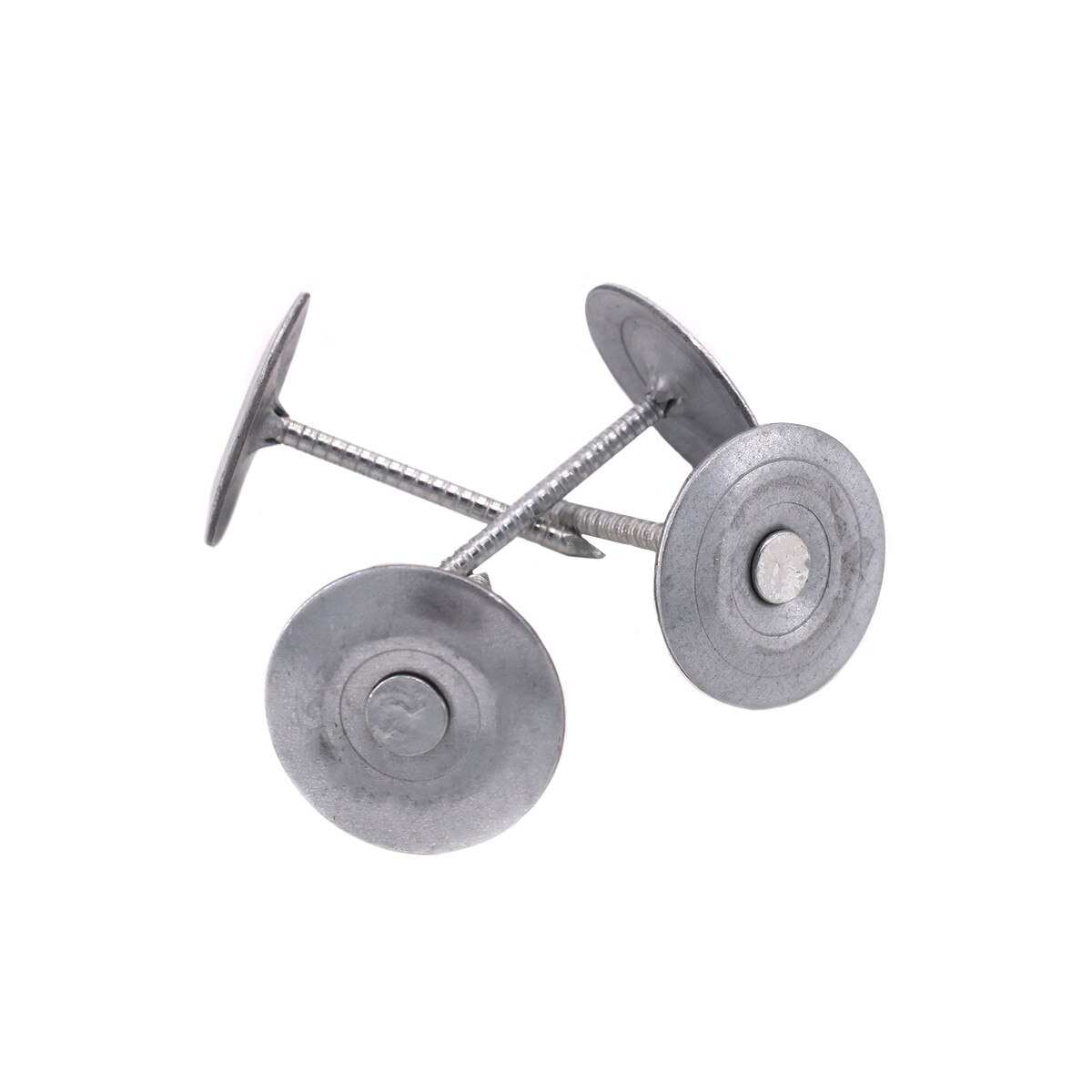 curtain nail with metal cap