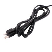 black power cord with plug