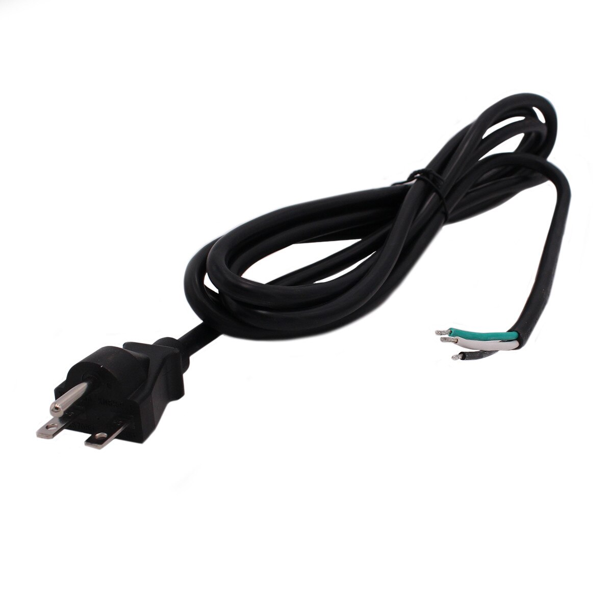 black power cord with plug