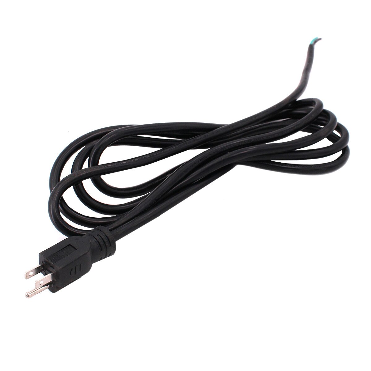 black power cord with plug