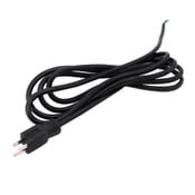 black power cord with plug