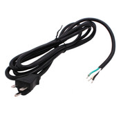 black power cord with plug